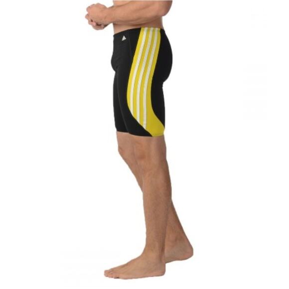 Adidas Solid Splice Infinitex Swim Jammer 3 Stripes Kids Boys Youth 22 - Picture 3 of 8